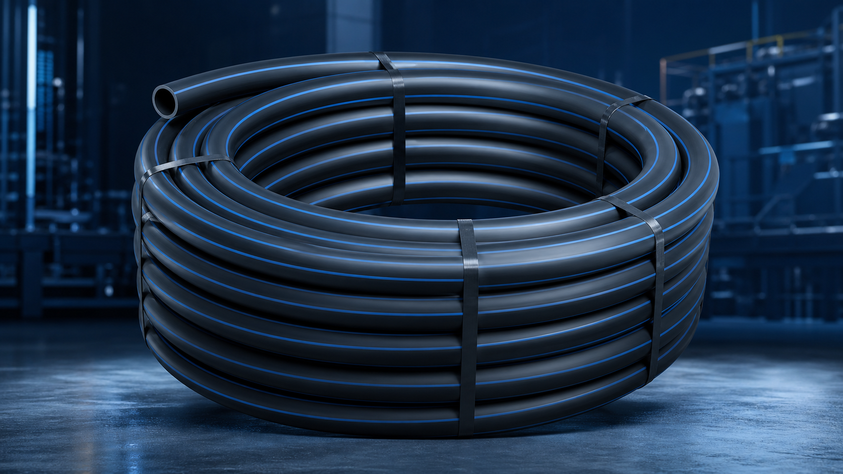 HDPE 给水盘管产品展示